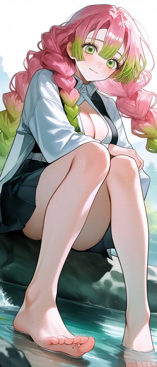甘露寺蜜璃の秘密（The secret of Mitsuri Kanroji）🍑 tweet media