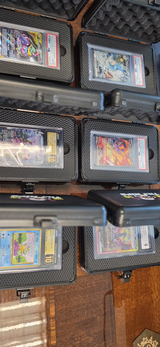 Furu_Bartuc's tweet photo. New shipment in from @TiltRips 

The custom cases for each chase card has a luxury and quality feel to them https://t.co/WWoRFwo6Lz