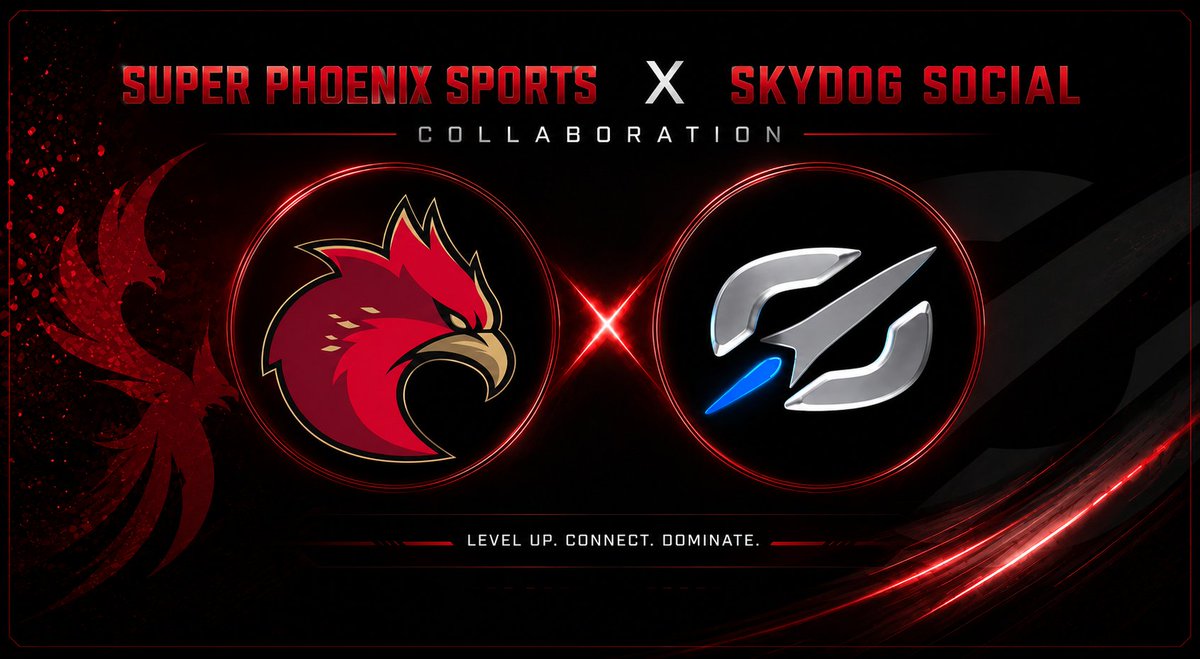 SuperPhoenixSPS's tweet photo. Announcing our collaboration with @SkyDogSocialNFT, as an esports platform we're looking forward to their future game, low-key excited for their feature film and animated series. https://t.co/ReEnQQSRQB