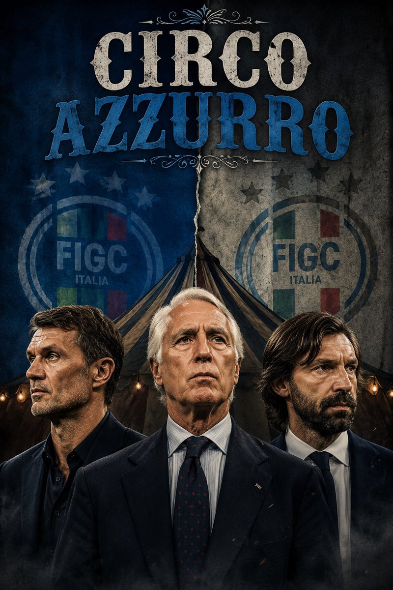 MaxCordaro's tweet photo. Un país con el prestigio futbolero que tiene Italia, no merece este CIRCO. No hay ganadores. Giovanni Malagò no supo manejar su primera crisis. Paolo Maldini se la jugó con Pirlo, y su orgullo pudo más que la misión de rescatar a una selección que no va al Mundial desde 2014 https://t.co/ozaNE1l8xi