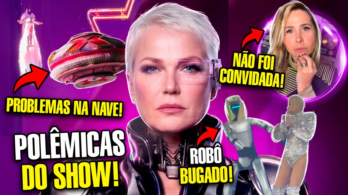 viroufesta's tweet photo. TÁ NO AR!🔴 Fofocas e polêmicas do último show da Xuxa: “O Último Voo da Nave”!😱 Vem fofocar com a gente em: https://t.co/UKEUXxvHTP 🍍#VirouFesta https://t.co/cDxJoIaAIm