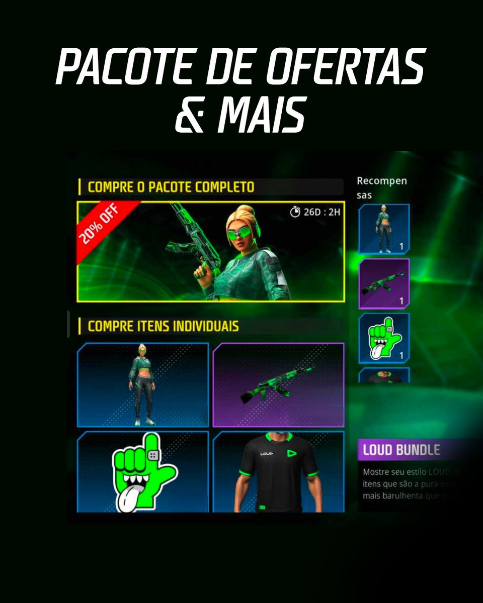PrimeRushGG's tweet photo. - PRESA DA HYDRA: nova arma corpo a corpo inspirada na LOUD
- Missões valendo itens exclusivos
- Pacotes com itens especiais no precinho
- Melhoras e ajustes em nossas armas https://t.co/WgVjrhSprE