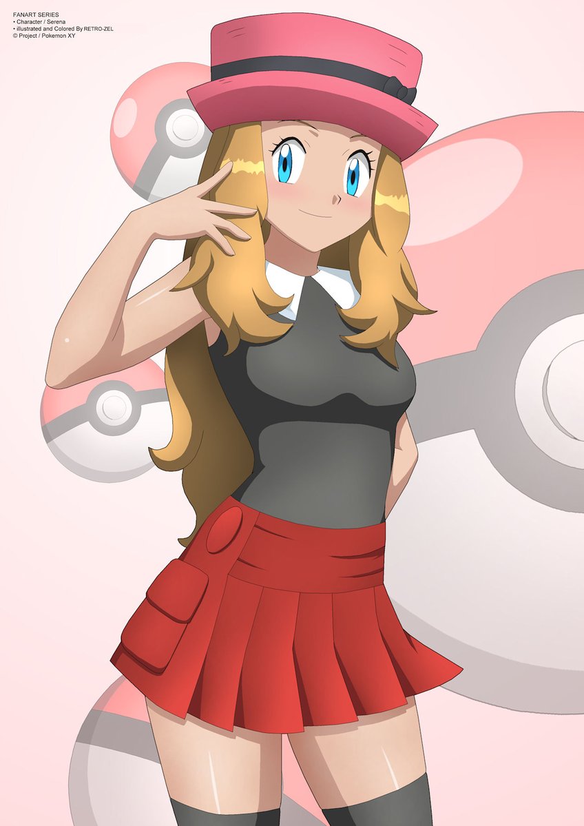 Retro_ZelArt's tweet photo. ⬅️My first drawing of Serena (2014)

➡️Current drawing of Serena...
But with Cynthia ¯\_( ͡° ͜ʖ ͡°)_/¯ https://t.co/kK7OH9PEOC