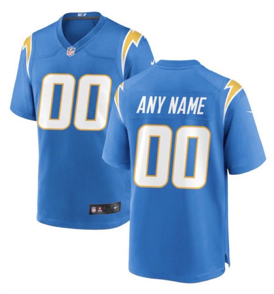 LAC_Unleashed's tweet photo. ⚡️CHARGERS JERSEY GIVEAWAY ⚡️

We’re hooking up ONE #Chargers fan with a JERSEY OF THEIR CHOICE! 🏈🔥

Rules👇

⚡️ FOLLOW @LAC_Unleashed ⚡️ LIKE + REPOST this post ⚡️ COMMENT: Who are you most looking forward to seeing at camp?

Winner announced on 8/3 🏆 #boltup https://t.co/p0UuerwAq2