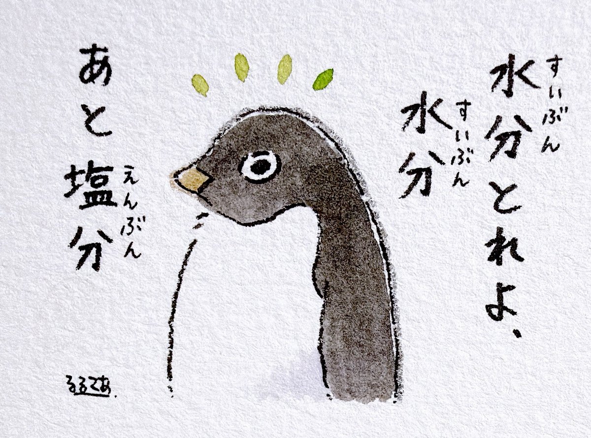 k_r_r_l_l_'s tweet photo. 今日のアデリーさん https://t.co/EUSR9NPSyZ