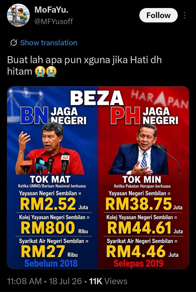 zekaiman's tweet photo. @Nazril_Iznil Org Melayu ni suka Lebai yg cakap auta drpd melihat fakta...🧐⁉️ https://t.co/EsCejIctfP