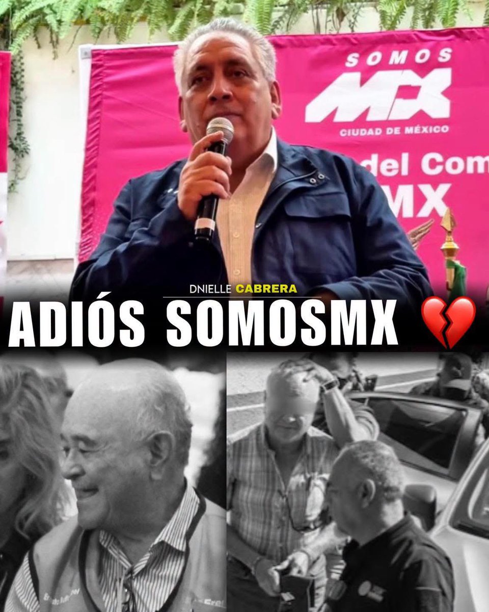 DnielleCabrera's tweet photo. 🚨💔 SE TENDRÁ QUE IR EL PARTIDO QUE IBA A ACABAR CON LA 4T 💔

Hace unos meses, el presidente de SomosMX, el partido que derrocaría a la 4T, dijo estar a favor de que pierdan el registro los partidos que hayan recibido dinero ilegal para financiarse, el problema está en que Ernesto Ruffo, el huachicolero detenido la semana pasada, era consejero del partido y muy probablemente era quien más los  financió para poderse consolidar rápido 💔