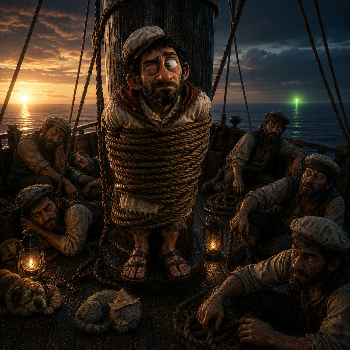 UntieSOL's tweet photo. Ody makes a promise.
The sea goes quiet.
The Crew relaxes.
A green light appears.
Ody leans forward:
“Okay, hear me out…”
The Crew reaches for the rope.

And the voyage begins again.

solana:euXT5wMLfGs1zu2zfgeTUSXhjZNuMMiUZLsLsDKpump https://t.co/4na3XPtXrE