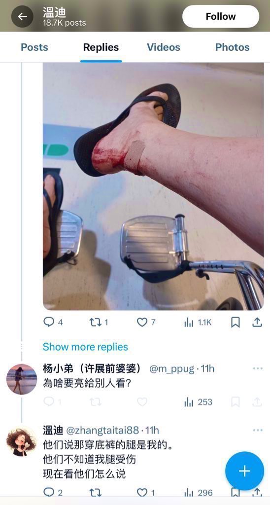 toooolgt's tweet photo. @ZYS_David @David6529341640 还是一只低级温老妓恐怕现在也就是接接电话帮忙搞搞卫生，垃圾客人没有做的了，或者下半夜这老温妓才能够赚点够生活，唯一娱乐就是陪一群老头，让他们虚拟白嫖。 https://t.co/BirSVlV9oW