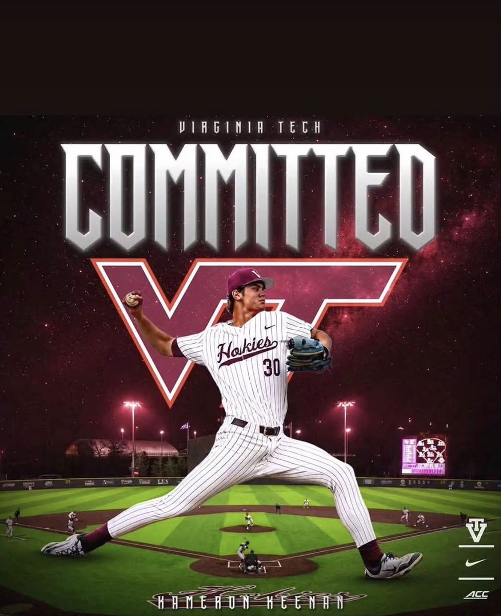 NB_BlackhawkBSB's tweet photo. Que up Enter Sandman! Congrats to @kamkeenan20 Proud of you! @HokiesBaseball @Chris_Womack @acthshuddle 
#CLAW
#BIIB https://t.co/f8yNIn3D9c