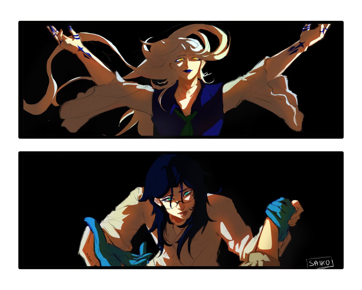 sSaikoMas's tweet photo. Care, empathy, contempt, cruelty. 
#OC https://t.co/fFelFZC5kE