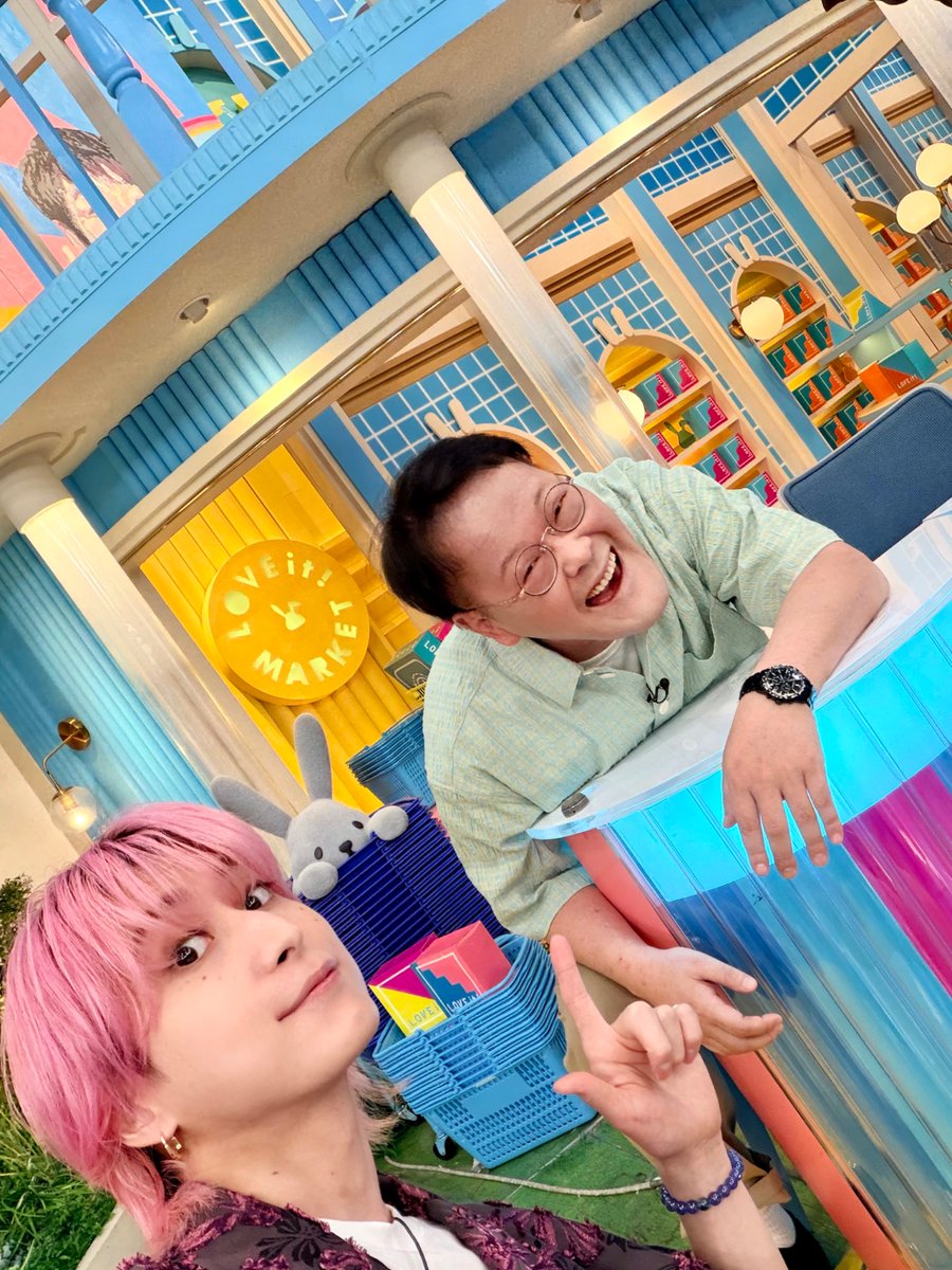 SAK_SAK_SAKUMA's tweet photo. #ラヴィット！はじまるよ〜

おかえり稲ちゃん (^^) https://t.co/VsbzZ0IjA9