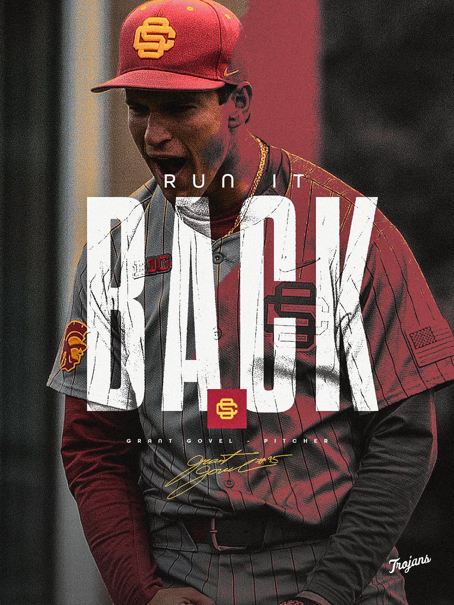 USC_Baseball's tweet photo. Got our ace coming back 😤✌️

#FightOn x @GovelGrant https://t.co/NKW5MIq5o6