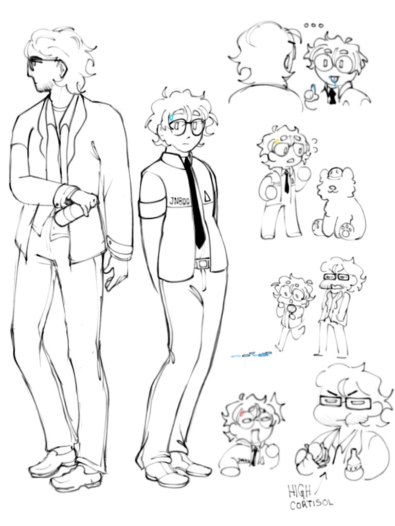 00Theonsio00's tweet photo. FINALMENTEEEE DBH AU!!!
Jvan qubito como Connor y el Caldo como el Lt. Hank qiejnalwlwoikfa
(laverdadnosesialguienlohizoantesavisen)
#monkeyglasses #alduan #Qbecomhuman https://t.co/rE1CzgbWOU