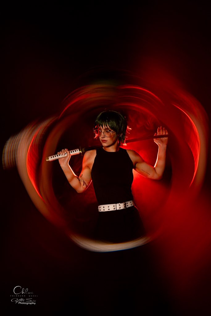 aftersixphoto's tweet photo. Maki Zenin  COSPLAY shoot with model: @chlomethaz1ne  Mixed-Media Image #aftersixphotography #aftersix #coloradomodel  #❤️❤️❤️ #cosplay https://t.co/qA5wIlGIAP