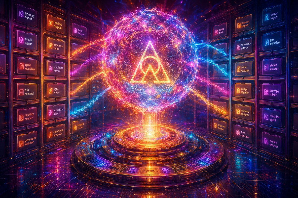 Coexisteven's tweet photo. 1/ 🧵

Buried in mariarahel's $Atropa repo is a folder called .agents

84 directories. Each one is an AI agent with a job description, a set of rules it can't break, and a written record of what it did (some are even created to oppose / break another's work)

This is how the thing is actually being built

Let me walk you through it 👇