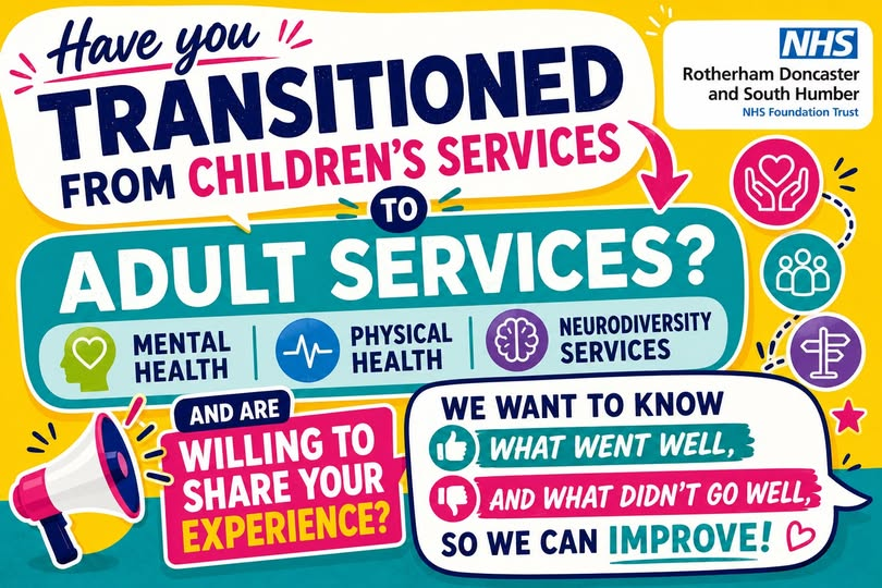Stag_RosePPG's tweet photo. Make community services fit for purpose, share your Lived Experience of transitioning from Children's to Adult services

Help develop services in the future share your experience please email rdash.ccg-yourexperience@nhs.net and an @rdash_nhs  team will contact you https://t.co/OfCKc0yfiu