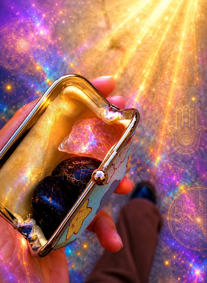 niyetsel's tweet photo. Money is highly sensitive to the environment it rests in. It is a current. A living frequency.

Yet most people treat their wallets like a storage unit for trash. 
Energetically, your wallet is a mobile altar for your financial life. What you keep inside it dictates how easily wealth flows to you.

Take receipts, for example. 
A receipt is a record of energy that has already died. It is a finalized transaction. Spent force. 
When you keep old receipts pressed against your cash or bank cards, you are mixing dead energy with living potential. It creates immediate financial stagnation. Empty them out daily.

Then look at how you hold your cash. 
Crumpled bills carry the frequency of chaos. Money responds to respect. If you shove it away in a rush, you are quietly signaling to the unseen world that abundance is a burden. Flatten it. Organize it. Let it breathe.

Even the color dictates your cash flow.
A black wallet is an energetic sponge. It absorbs your financial anxiety. 
A brown or green wallet grounds your wealth. It brings slow, steady stability. 
But a red wallet? It represents fire. You will make money quickly, but it will burn through your fingers just as fast.

And one strict rule: never put your bag or wallet on the floor. 
The floor is where heavy, stagnant energy settles. Letting your highest currency rest there literally drains its momentum. 

Look at where your money sleeps tonight, and you will understand exactly why it acts the way it does.