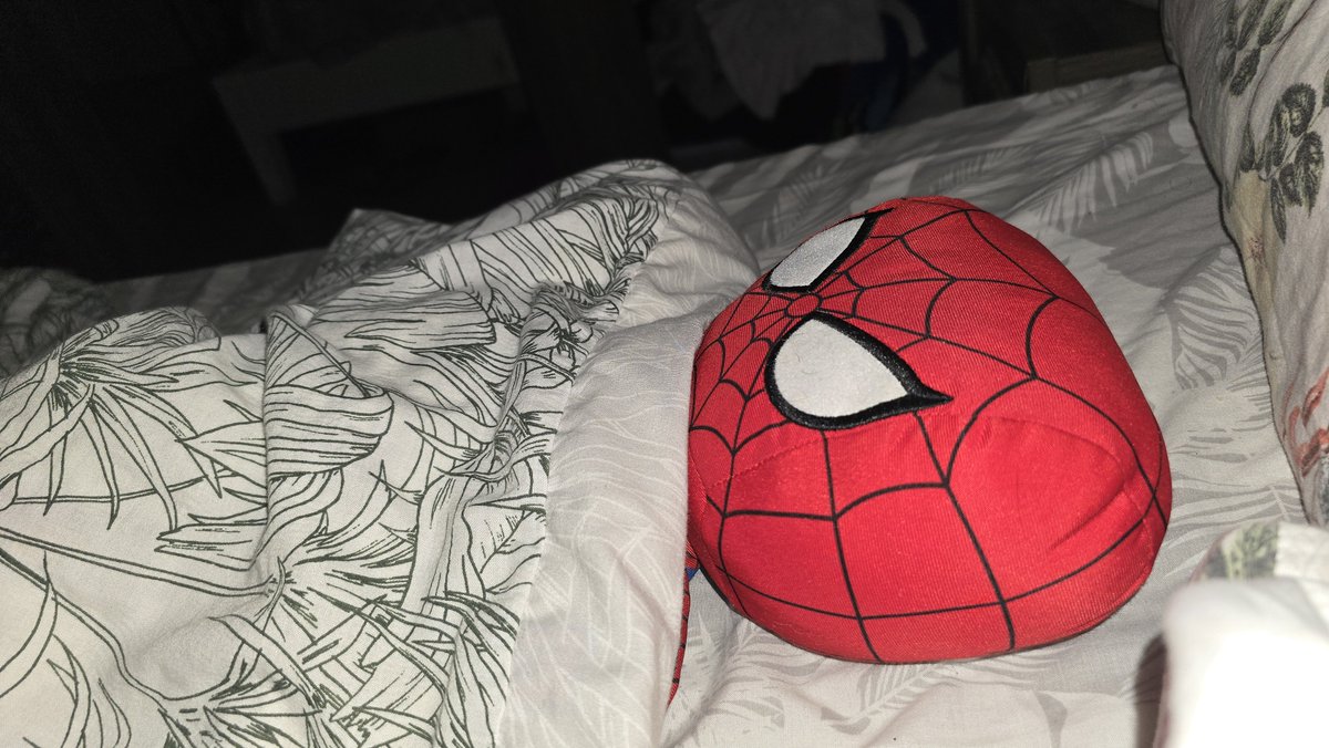 SpideyNewsFR's tweet photo. J'arrive pas à dormir, je pense qu'à #lui https://t.co/TW3AVaiH4p