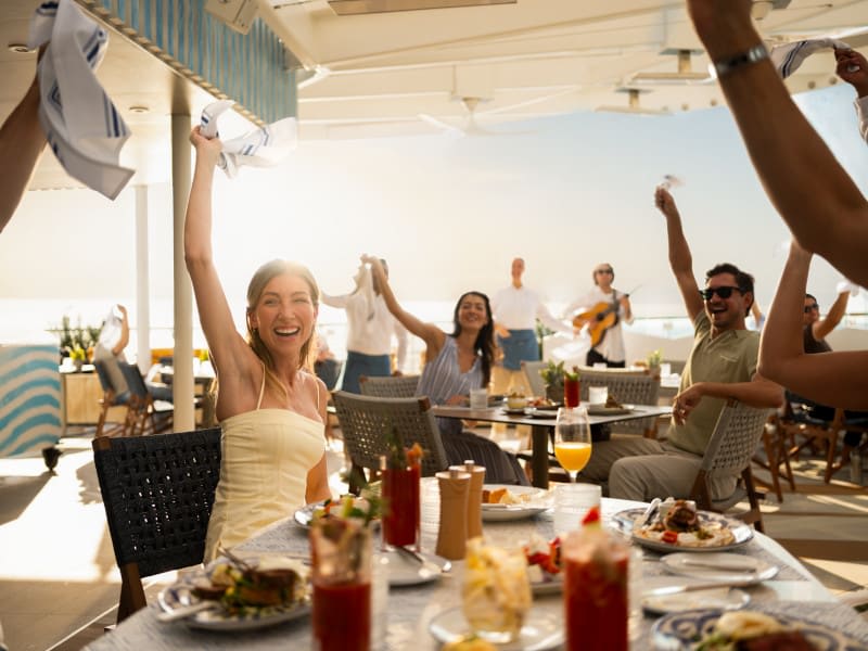 IncantoT's tweet photo. Every meal becomes a moment worth sharing. 🍷✨
On Celebrity Xcel, dining is more than just a meal, it’s where great food, elevated service, and even better company come together. 
✉️ Contact me today to book your Celebrity Cruises getaway. https://t.co/ssFcifs4fl