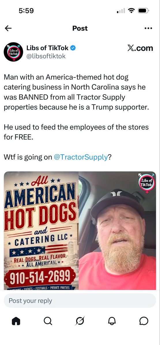 tablandford's tweet photo. @TractorSupply WOW https://t.co/MwvWuZpd4J