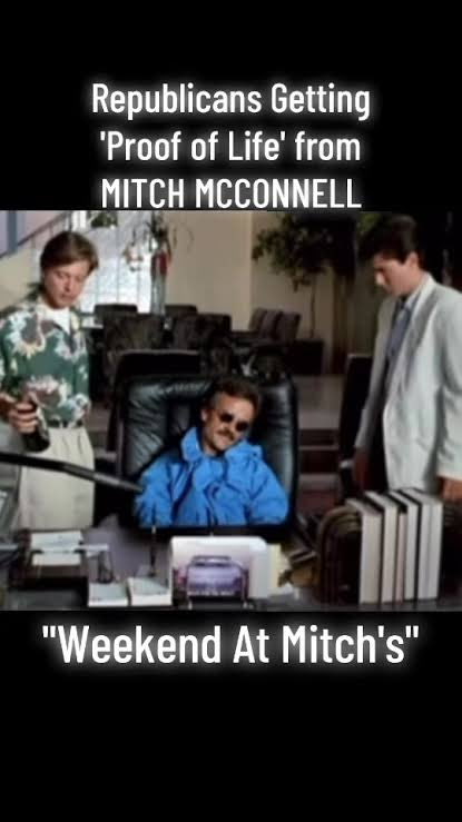 itsnotwired's tweet photo. @BBCWorld Just a little visit at the rehab center “weekend at Mitch’s” https://t.co/gpTsXwfU4K