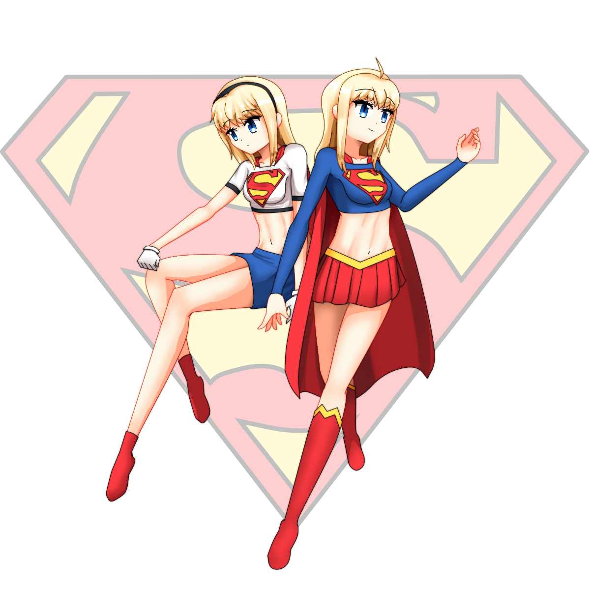 crazy4videogame's tweet photo. A fully fledged hero.

The two different costumes/versions of the DCAU Supergirl. Also with an edit with the post crisis costume I like a lot.

#Supergirl #karazorel #DC #fanart #SuperHeroine #スーパーヒロイン #スーパーガール #animestyle #animeartstyle #supergirlfanart #DCAU #JLU https://t.co/TtLyxGMHVW