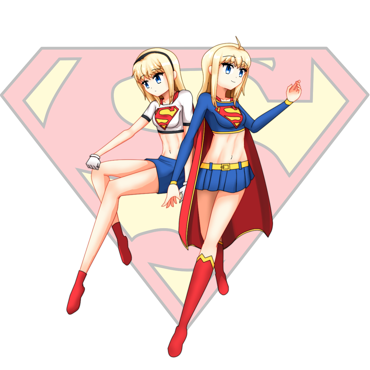 crazy4videogame's tweet photo. A fully fledged hero.

The two different costumes/versions of the DCAU Supergirl. Also with an edit with the post crisis costume I like a lot.

#Supergirl #karazorel #DC #fanart #SuperHeroine #スーパーヒロイン #スーパーガール #animestyle #animeartstyle #supergirlfanart #DCAU #JLU https://t.co/TtLyxGMHVW