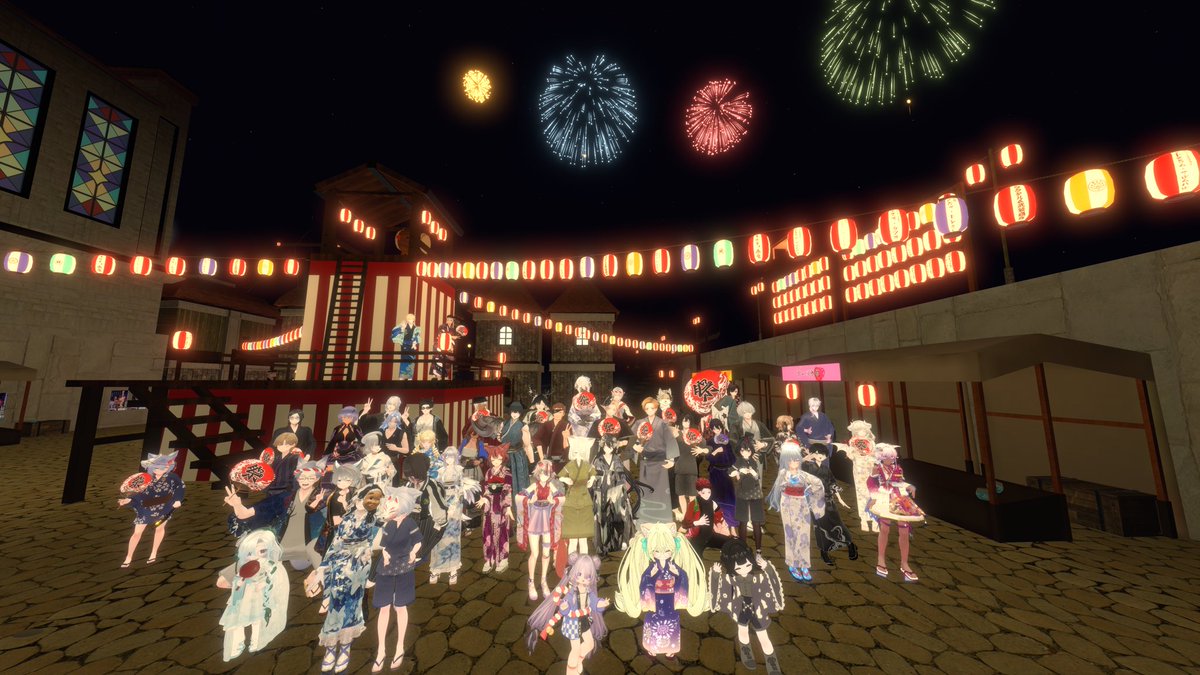 TheodoreVRC's tweet photo. ボン・ダンスは、異世界の文化を取り入れた実に素晴らしい祭りでございました。
催しを心から楽しまれる皆さまのお姿が、今なお鮮やかに思い起こされます。
また、鈴蘭のお料理も大変美味にございました。
祭りはまだ続くようなので、この賑わいに立ち会える日を楽しみにしております。
#VRC貴族サロン https://t.co/HWXA4oZwFy