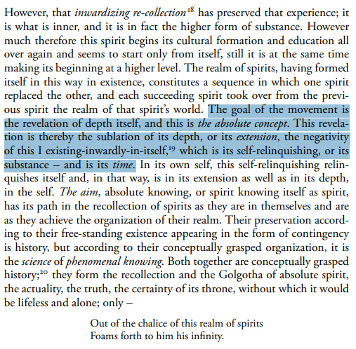 homolumen's tweet photo. It's crazy how there is possibly not a single Nietzschean idea/concept that does not have precursor in Hegel somewhere, articulated in more sophisticated and less religiously intoxicated or corrupt manner. Ressentiment, God is dead and Eternal Return are from Hegel, for instance. https://t.co/z36E9lmjLt