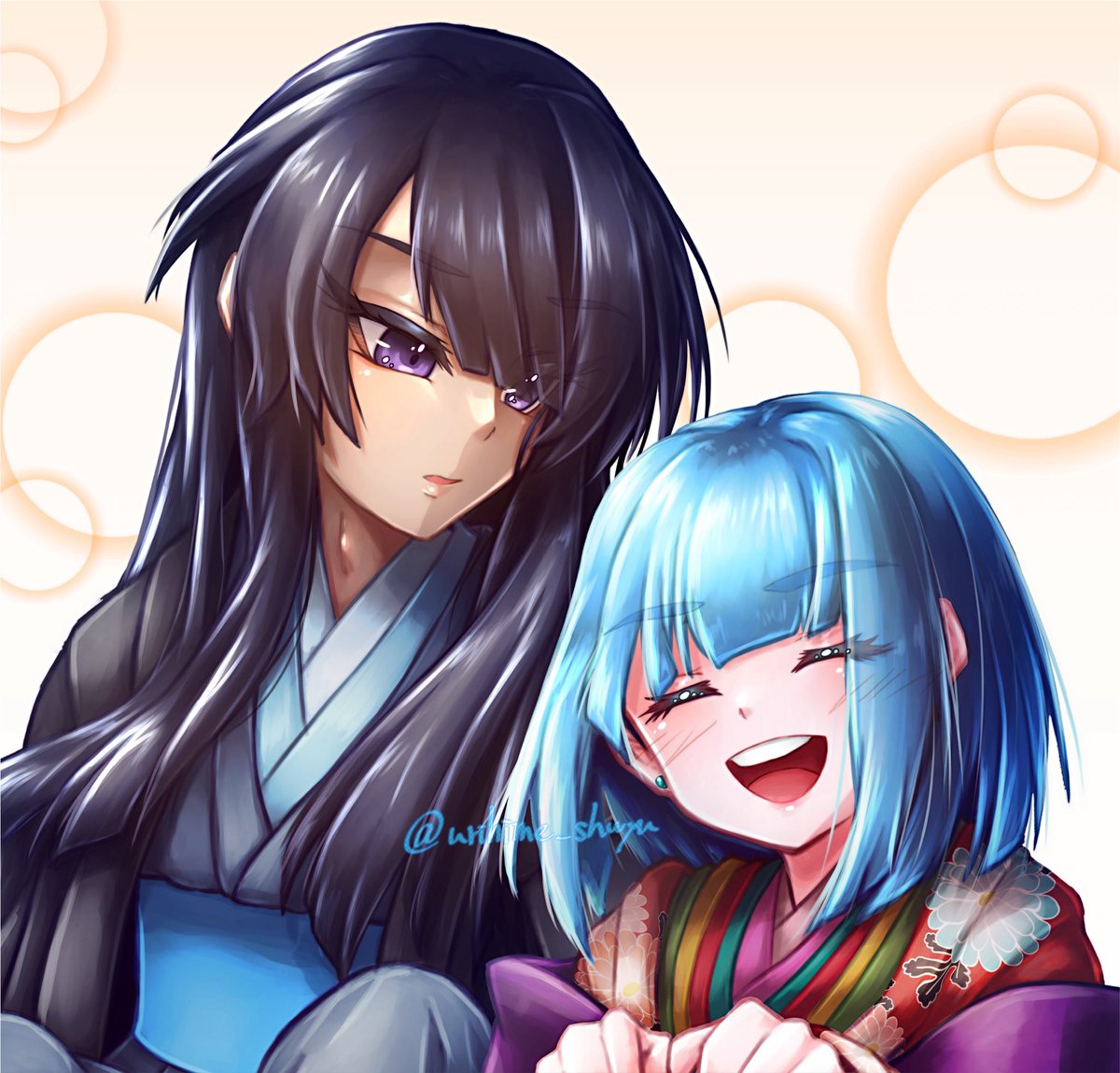 urihime_shuyu's tweet photo. #illustration #天啓聖女 

顔面が良すぎやしませんか、ハクリさん
(天啓聖女の作中で一番イケメンな設定に、ようやく私の画力側が追いついた感)

ユシア様は笑顔がキュートで良いですね
守りたい、この笑顔…… https://t.co/25UCvkIGaZ