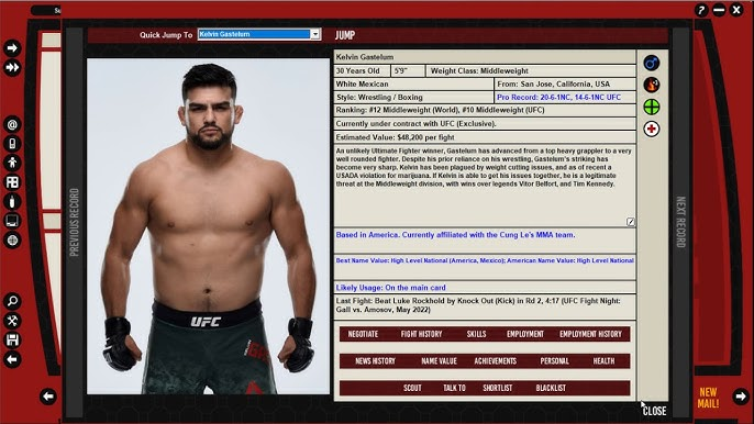 MMA__Matchmaker's tweet photo. MMA GEEKS!

Grey Dog Software has officially started the “Dev’s Journal” for the 6th installment of the World of Mixed Martial Arts series: WMMA6!

Ever wondered what it would be like to replace Dana White and run the UFC? That’s exactly the type of experience this incredibly deep simulation game offers. You’ll step into the role of a MMA promotion CEO, managing everything from fighters and matchmaking to the growth of your organization.

WMMA6 is expected to release around September and will come with its own fictional universe, featuring original organizations and fighters. However, just like other management sims such as TEW, the game has a passionate modding community creating real-world mods, allowing players to recreate the current MMA landscape.

To follow all the new additions and updates, check out the WMMA6 Developer’s Journal here:
https://t.co/RL5wAnlemz

*P.S : Not sponsored or nothing, I just spent days on this game when I was younger, all-nighters and all. One of my favorite game ever.

#UFC #MMA