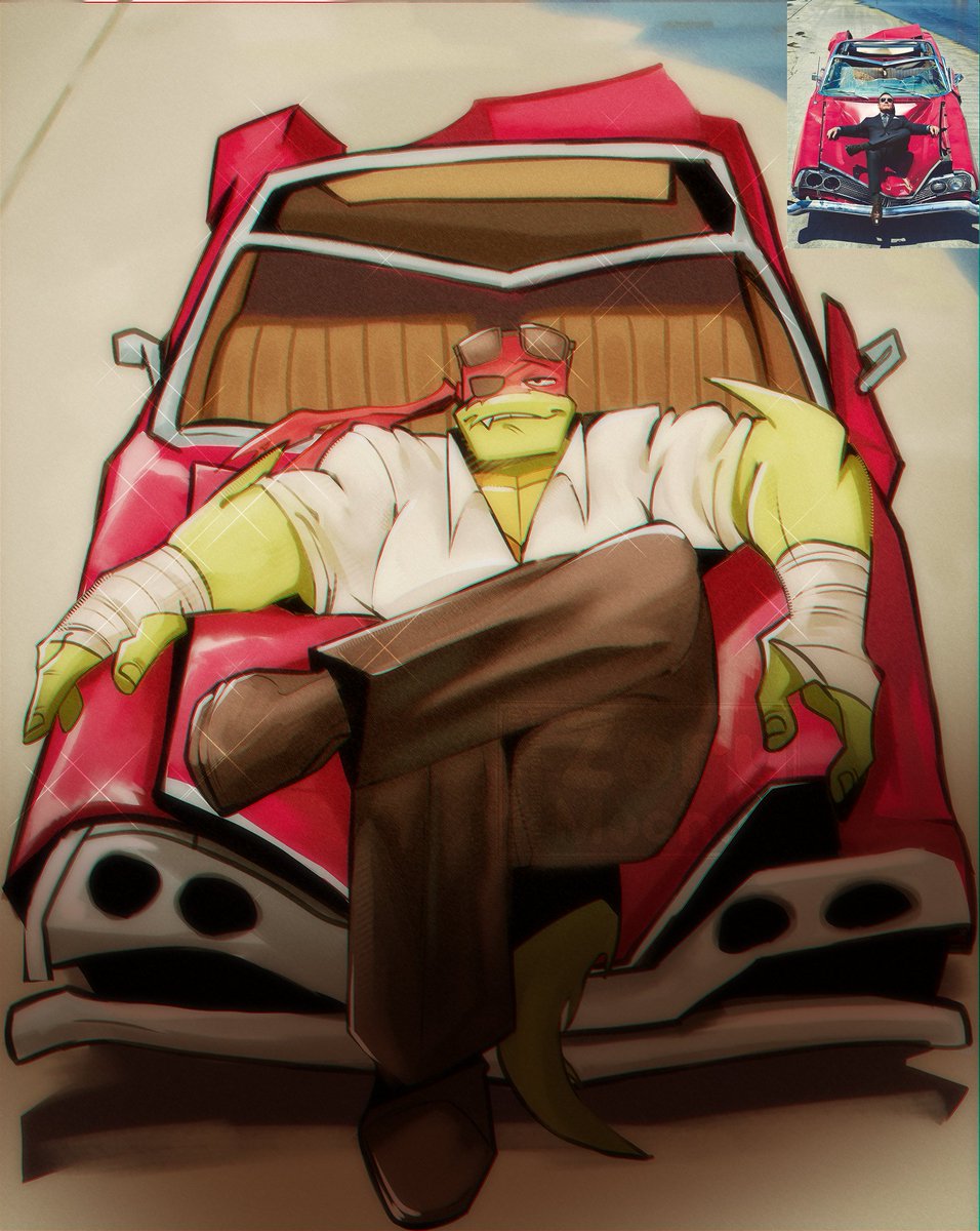 ZoryMowchuu's tweet photo. Good reference for Raph mhmm #ROTTMNT https://t.co/v4RRLdzuFY