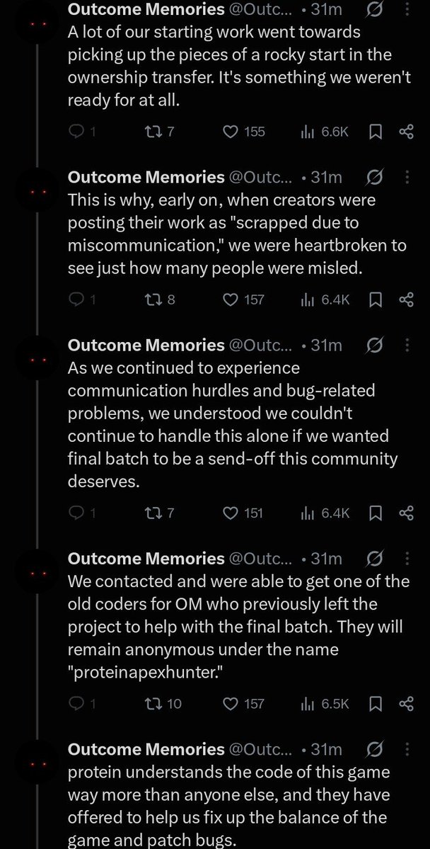 GenesisXOMNews1's tweet photo. Unfortunately, All Of Astranovas Songs Will Be Removed And Replaced With New Ones Following Recent Events.

Moving On From That, An Old Coder For Outcome With A Deep Understanding Of Outcomes Code Has Returned To Fix It Up!

To Clarify, The Anniversary Update Is Not Scrapped. https://t.co/iR9HxRcUYu