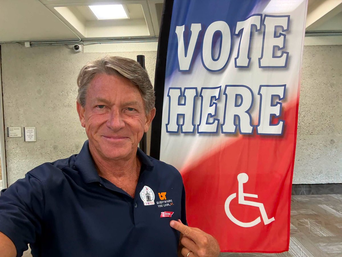 randyboyd's tweet photo. Our democracy is strongest when we all vote. With the convenience of early voting, it's easier than ever to make your voice heard! I hope you'll join me in participating. Find your polling location and make your plan to vote at https://t.co/1MyLN22qCH! #GoVoteTN https://t.co/ECEsYkfYLm