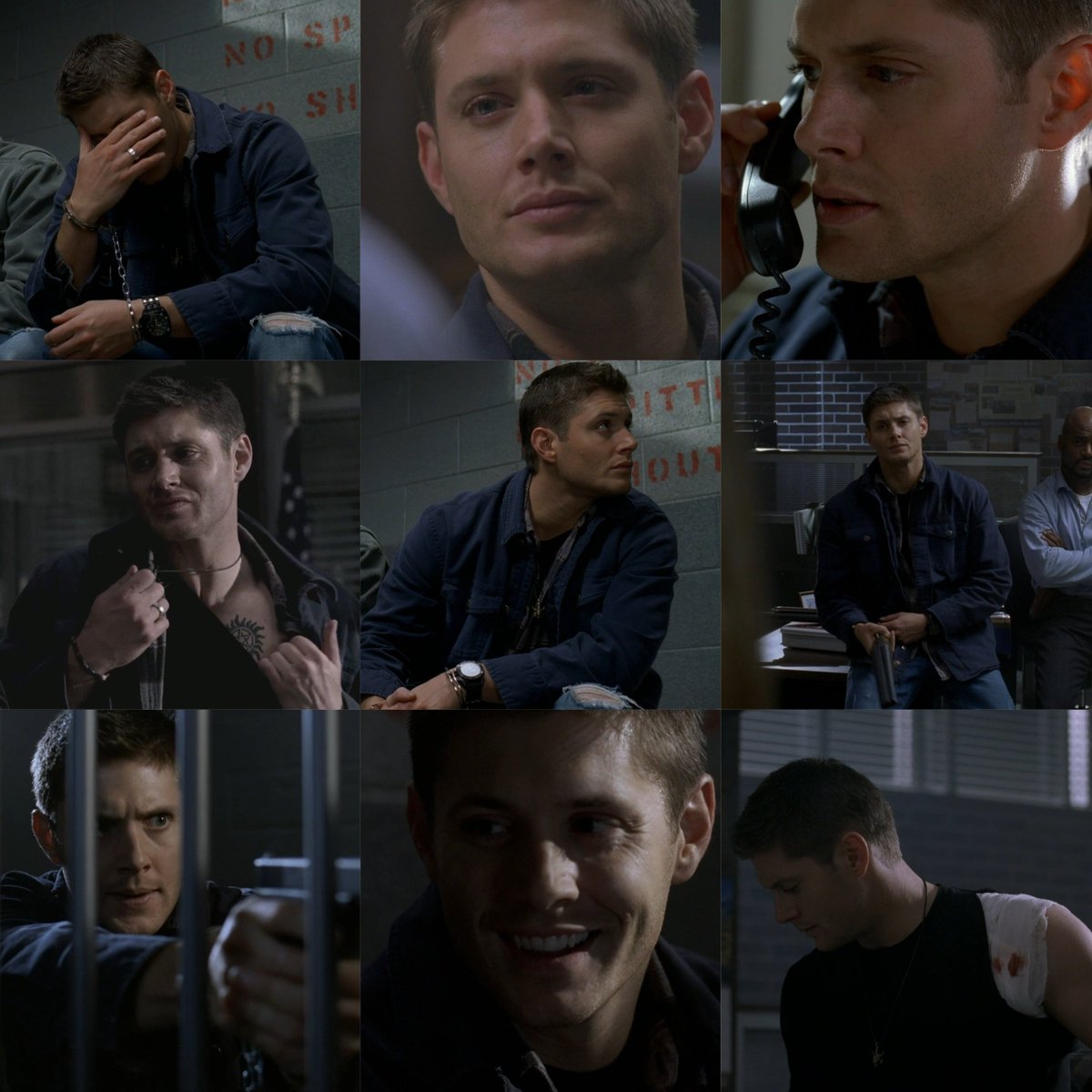 THINKERDEAN's tweet photo. dean winchester in 3.12 ✨️ https://t.co/tj73uhA9tB