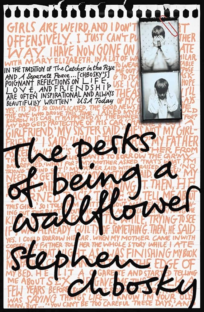 steflandelwill's tweet photo. #6 The perks of being a Wallflower 

Personally, I didn’t find the plot exhilarating, but I kept reading because I saw a lot of myself in Charlie’s character, his way of seeing the world, the way he interacts with the people around him, and even his people pleasing behavior. https://t.co/bnOwBmk3jK
