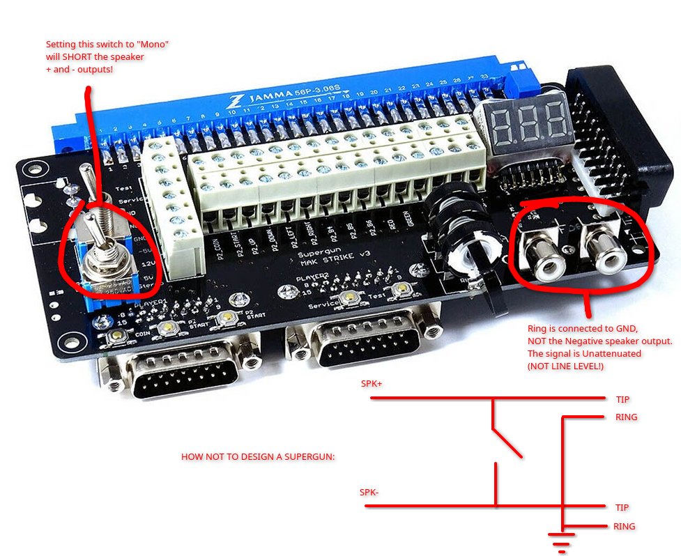 SuperCTR's tweet photo. Warning: this supergun can damage your arcade PCB! https://t.co/fARSL6tQet
