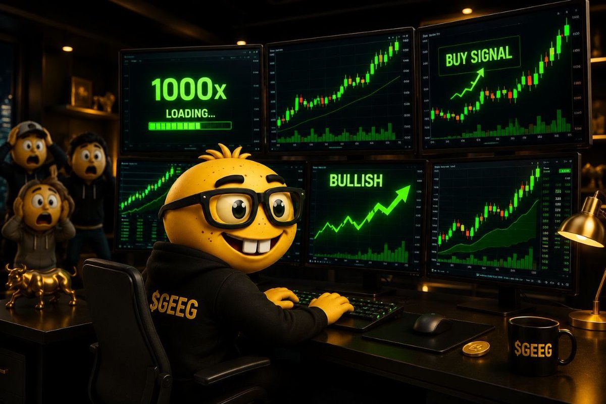 GeegCoin's tweet photo. 🤓 Geek Mode: ON. Bull Mode: ACTIVATED. 📈⚡ $GEEG

Ca:
GUnj8SzAMYmiqG89aXgiKky29NFE28vwh41NDMEfpump https://t.co/xuxXb03ns1