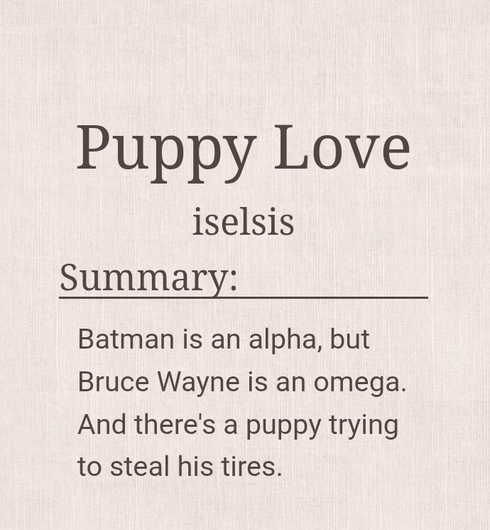 HELLAA_DUM's tweet photo. @nenozkil @birthdaybashed found family/omegaverse pup fics,  NO BATCEST. some mild ooc but its fanficiton 😅😅😅 https://t.co/jrvHUgx52i