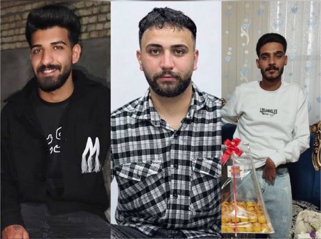 alichi1992's tweet photo. Mr. President Trump @POTUS 
@realDonaldTrump 
Perhaps a call from you could be helpful.
We beg you, please don’t let the Islamic Republic execute them.
We need help.

#AbolfazlSepahi, #AlirezaSepahi, and #AmirhosseinSafari 
@marklevinshow 
@LauraLoomer https://t.co/sAA5jm5Nzk