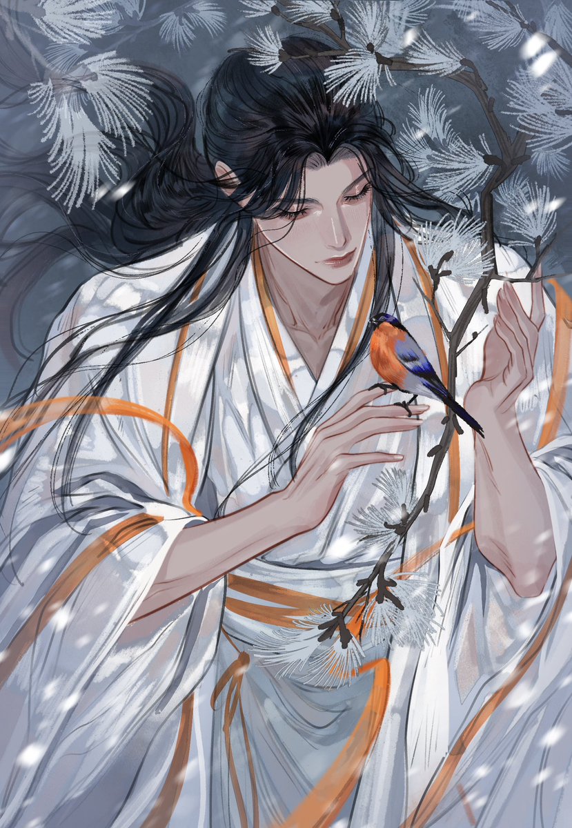 purplefoart's tweet photo. Commercial postcard commission for Morgana Maro’s «Цветы пиона на снегу» 🌸❄️

Winter light, flowing robes, and a tiny flash of warmth among the snow.

📩 DMs open. Book, character and illustration commissions are currently open.

#BookIllustration #ArtMoots #CommissionsOpen https://t.co/2pTdUfQNpA