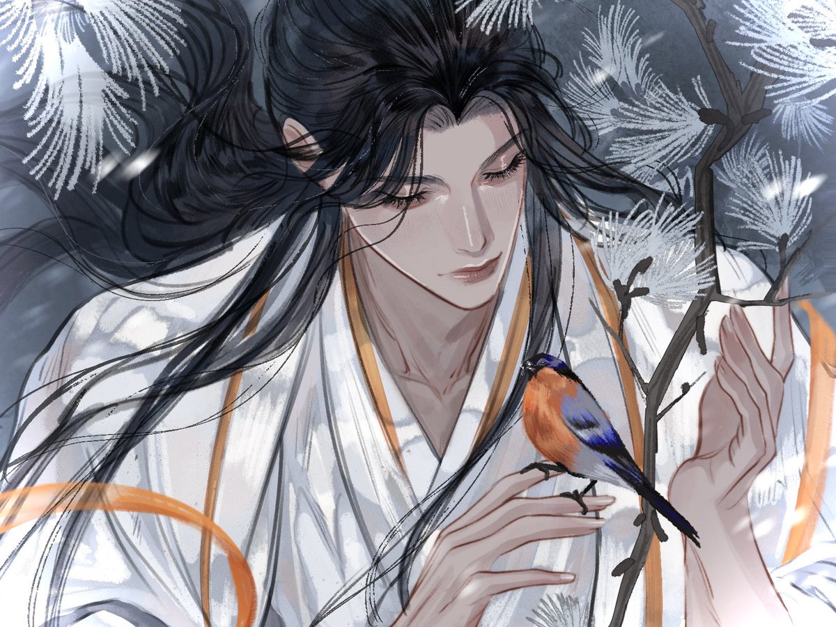 purplefoart's tweet photo. Commercial postcard commission for Morgana Maro’s «Цветы пиона на снегу» 🌸❄️

Winter light, flowing robes, and a tiny flash of warmth among the snow.

📩 DMs open. Book, character and illustration commissions are currently open.

#BookIllustration #ArtMoots #CommissionsOpen https://t.co/2pTdUfQNpA