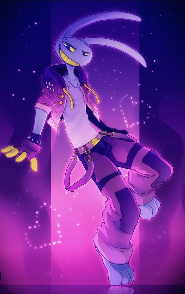 Lara_ENvtuber's tweet photo. Neon lights wicked smile and unstoppable vibes 💜✨
#Jax #TheAmazingDigitalCircus #TADC #DigitalCircus #GlitchProductions #commisionsopen #artist https://t.co/QapPVeSPQa