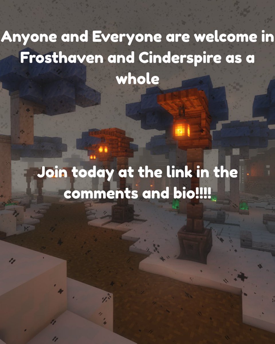 FrosthavenMC's tweet photo. https://t.co/mSvw9RedXS