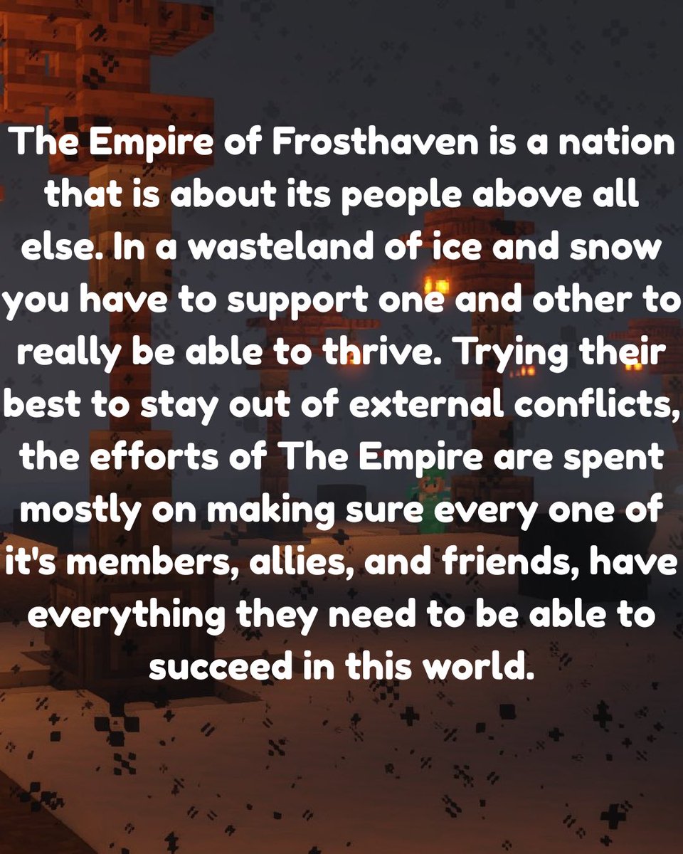 FrosthavenMC's tweet photo. https://t.co/mSvw9RedXS