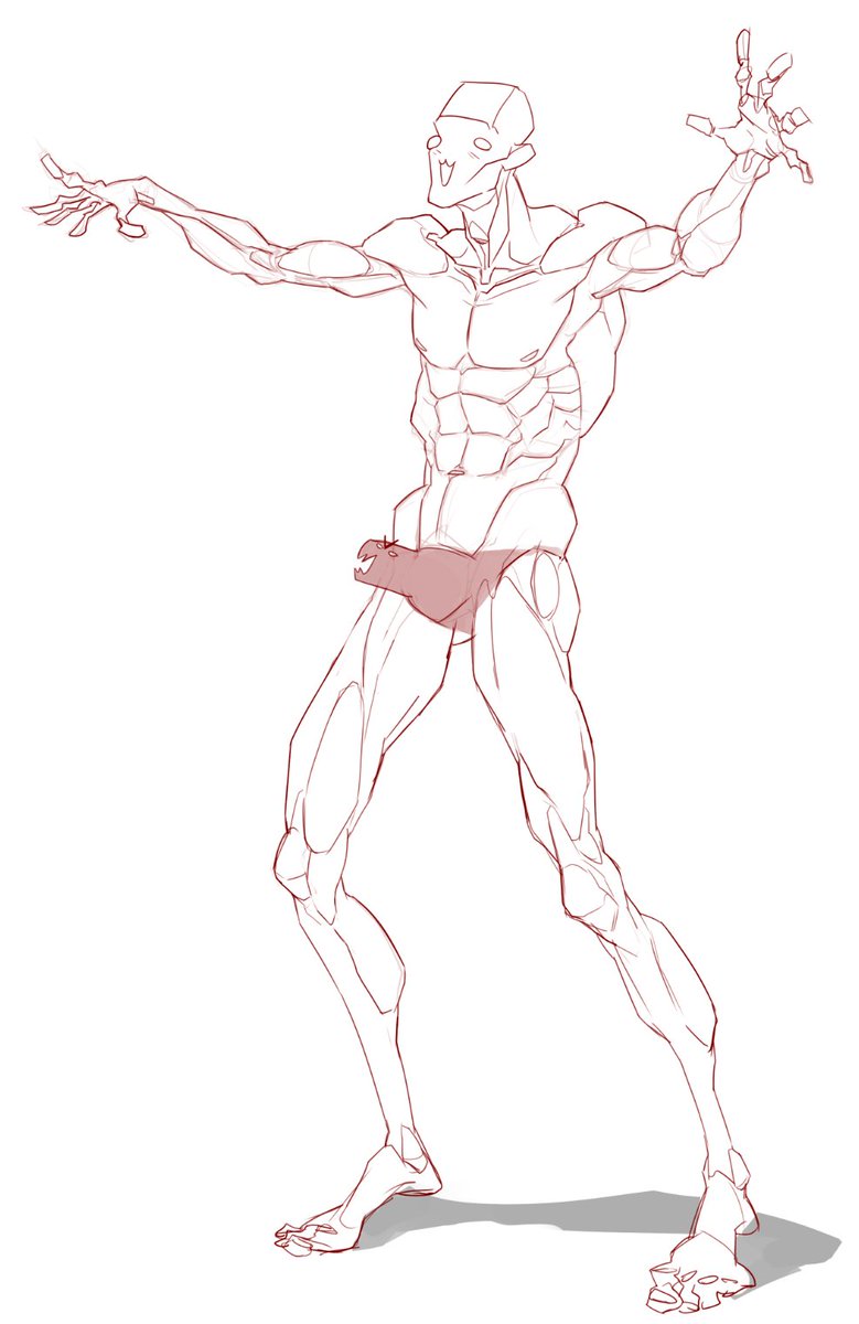 olddivan's tweet photo. Моя упоротая анатомия. Мускулистый жирочик и кусающийся хер. #art #menart #хер https://t.co/WIW7gPeDpt