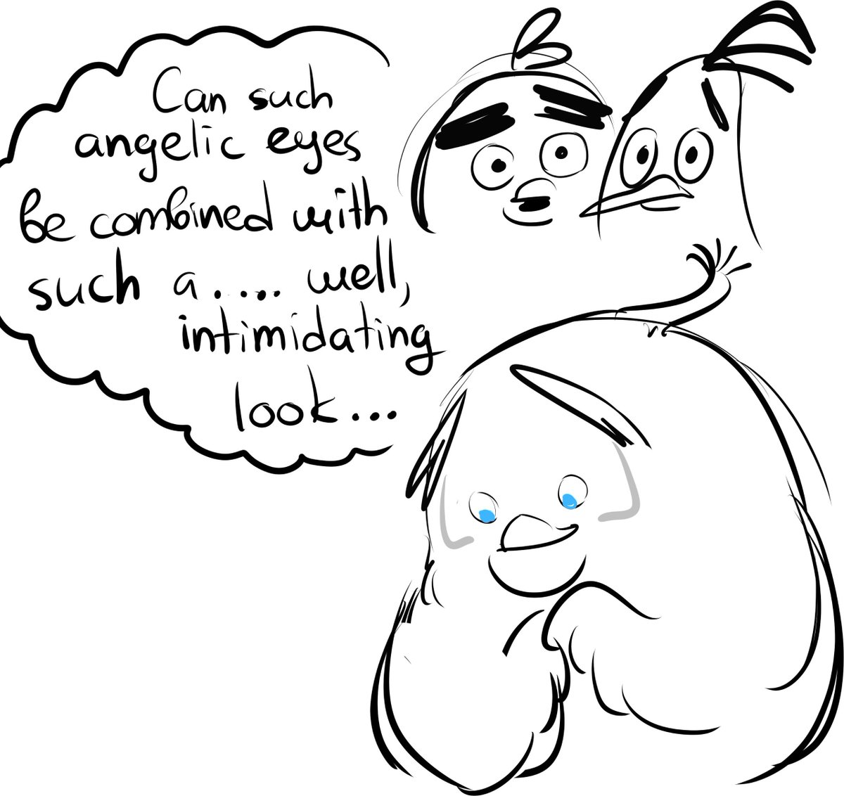 chikipoochaa's tweet photo. polybirds sketch dump too https://t.co/2ftOuFFu9S