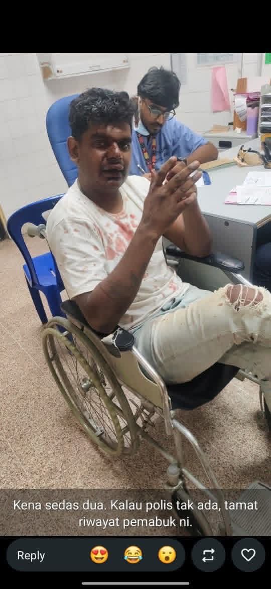 ekstensialsial's tweet photo. Ini kali you punya nasib tara “ong” https://t.co/4VzJzhoH2p