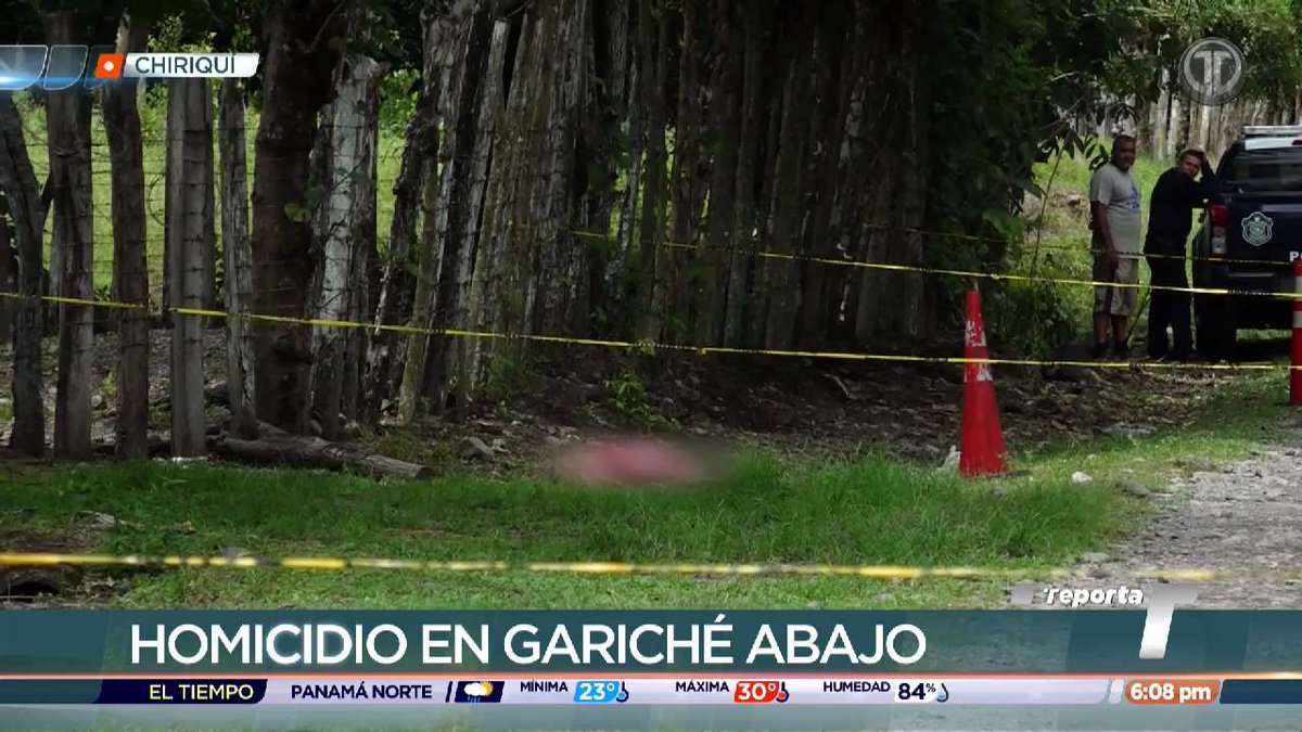 TReporta's tweet photo. Un hombre de 75 años que se dedicaba a la ganadería fue asesinado en el sector de Gariché Abajo, en la provincia de Chiriquí.

Las autoridades llevan a cabo las investigaciones y al parecer el móvil de este crimen fue el robo del auto y dinero de la víctima. https://t.co/uaycQ9lld6